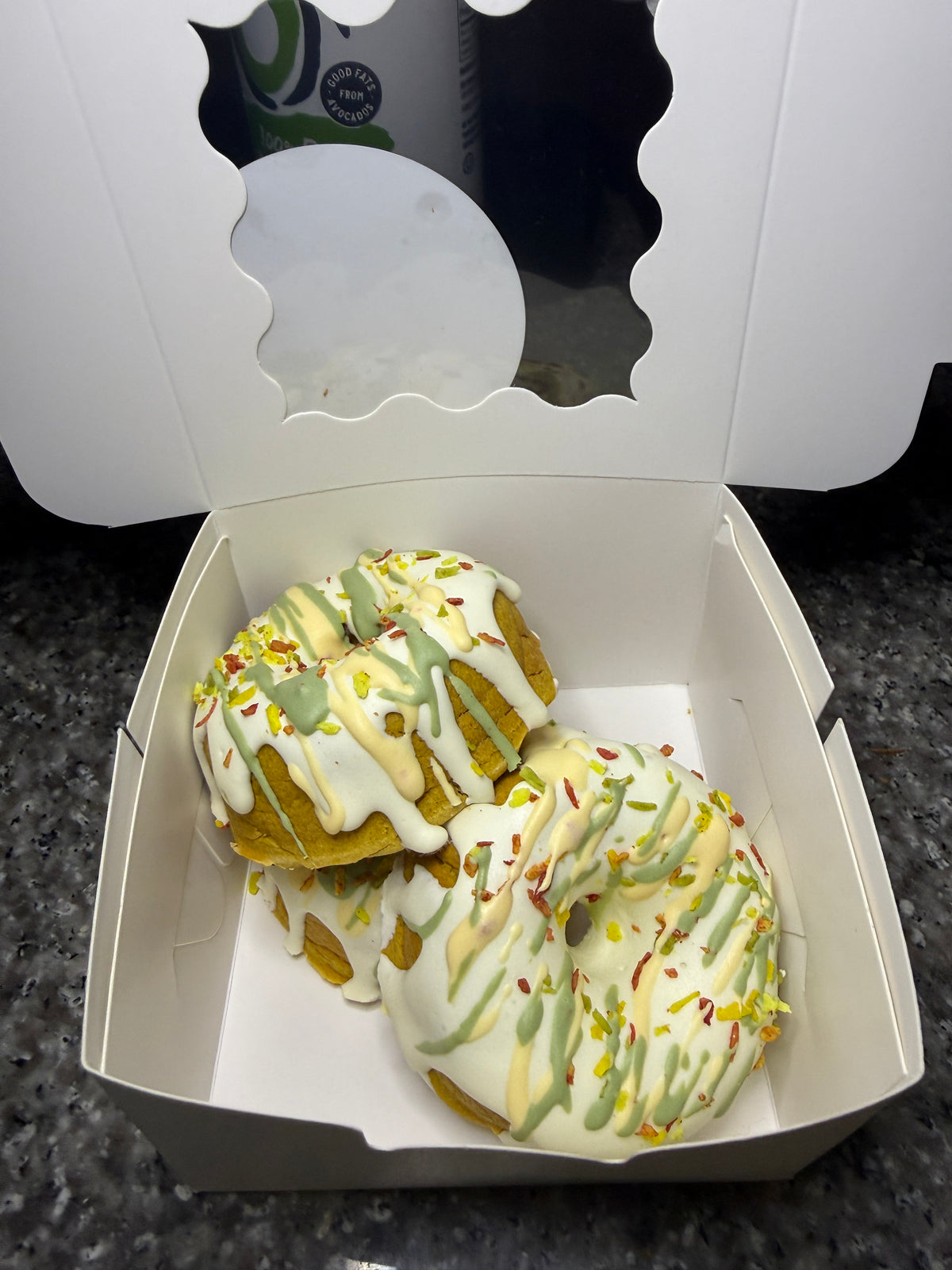 Dog Donut with Icing