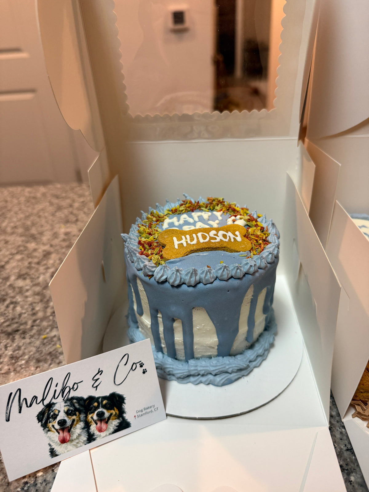 Custom Dog Cake