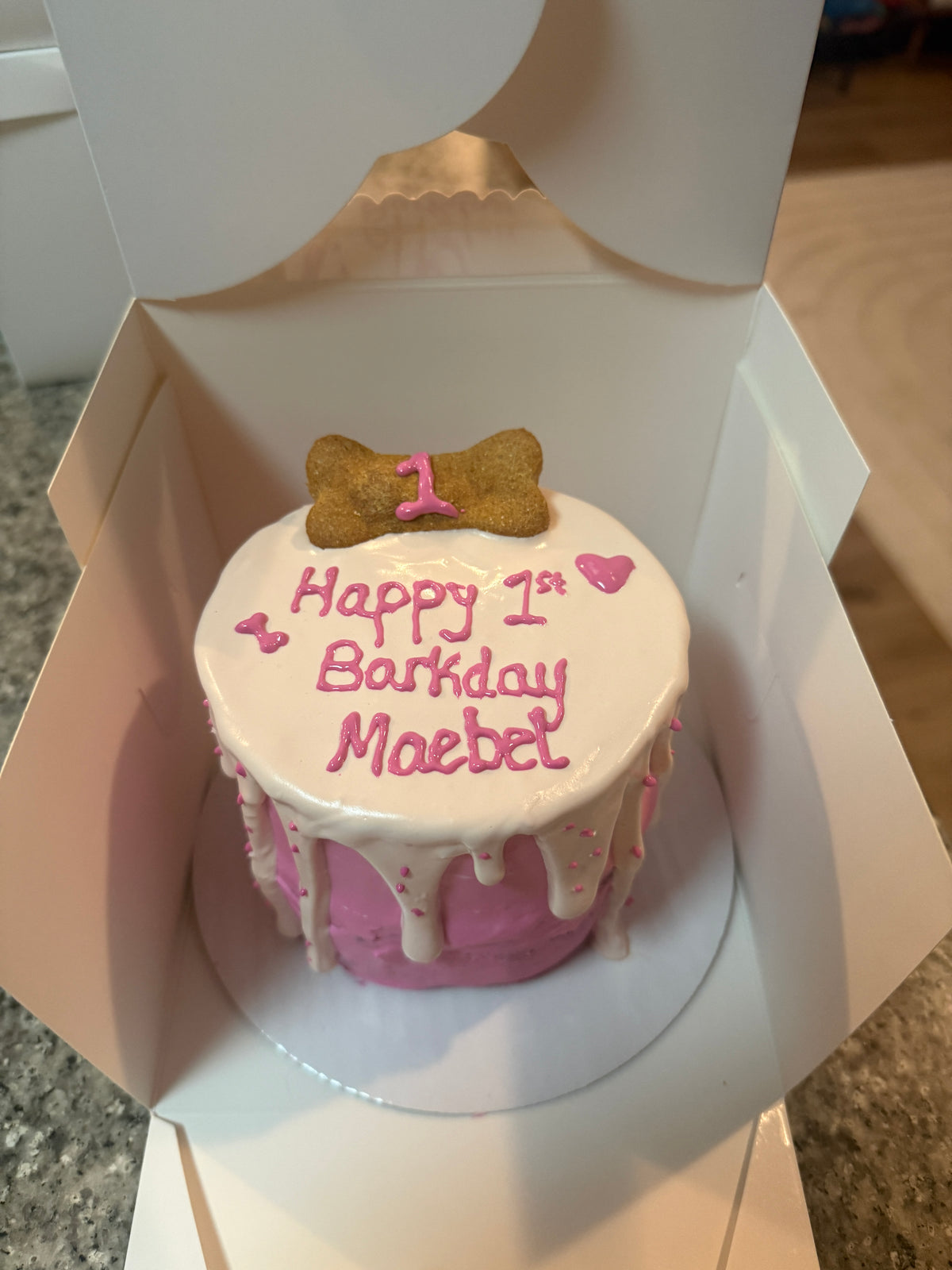 Custom Dog Cake
